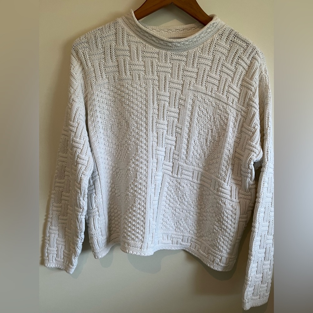 White sweater